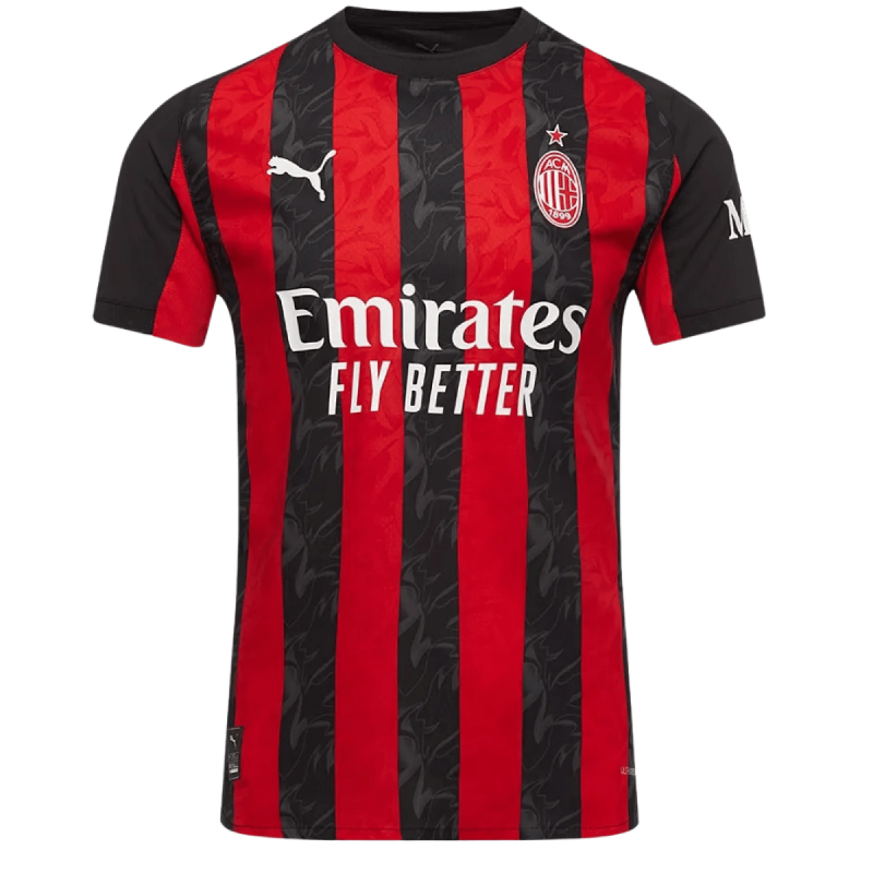 AC Milan 25/26 Authentic Home Jersey AC Milan 25/26 Authentic Home Jersey