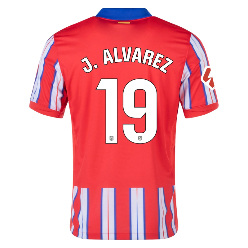 Julián Alvarez Atletico Madrid 24/25 Home Jersey By Nike Julián Alvarez Atletico Madrid 24/25 Home Jersey By Nike