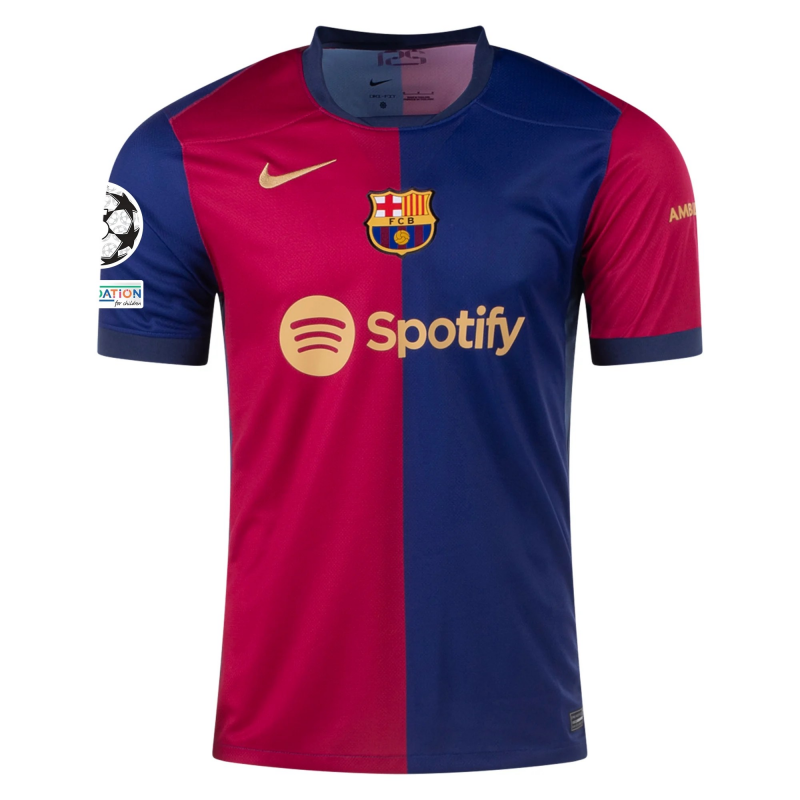 Barcelona 24/25 UCL Home Jersey By Nike Barcelona 24/25 UCL Home Jersey By Nike