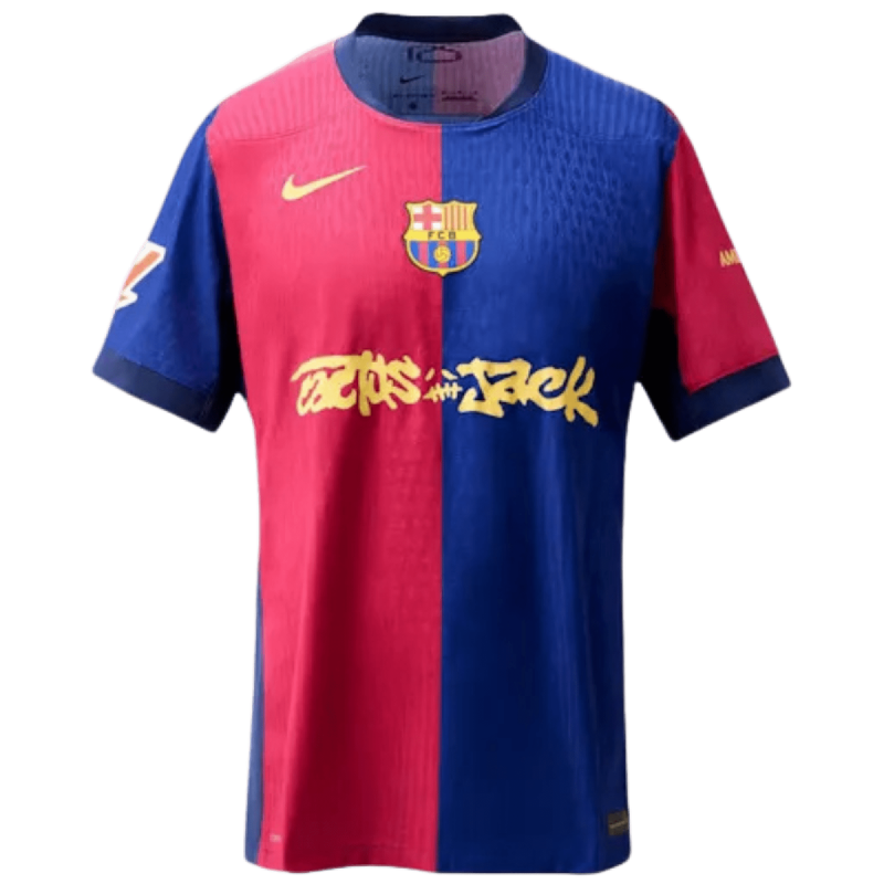 FC Barcelona Travis Scott Jersey – Limited Edition 24/25 Men’s Kit FC Barcelona Travis Scott Jersey – Limited Edition 24/25 Men’s Kit