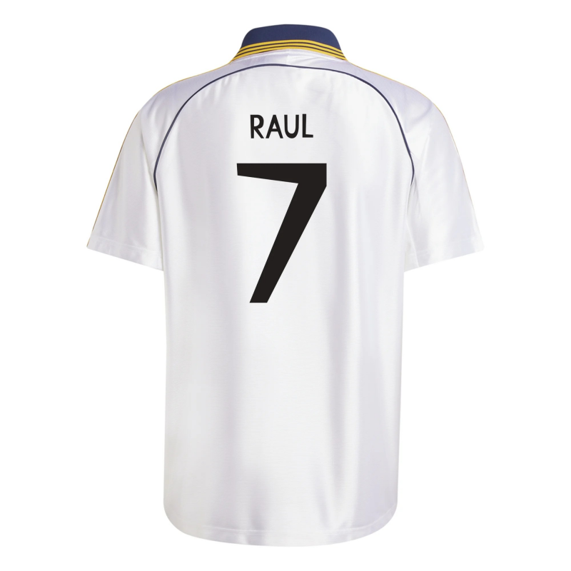 Raúl Real Madrid 1999 Home Jersey By Adidas (2025 Reissue)