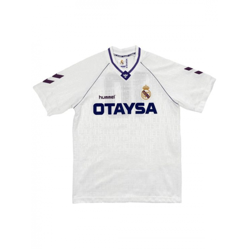 Real Madrid 1990/92 Home Jersey