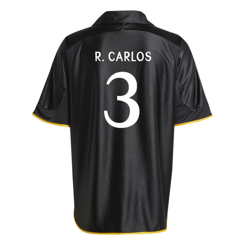 Roberto Carlos Real Madrid 1999 Away Jersey By Adidas (2025 Reissue)