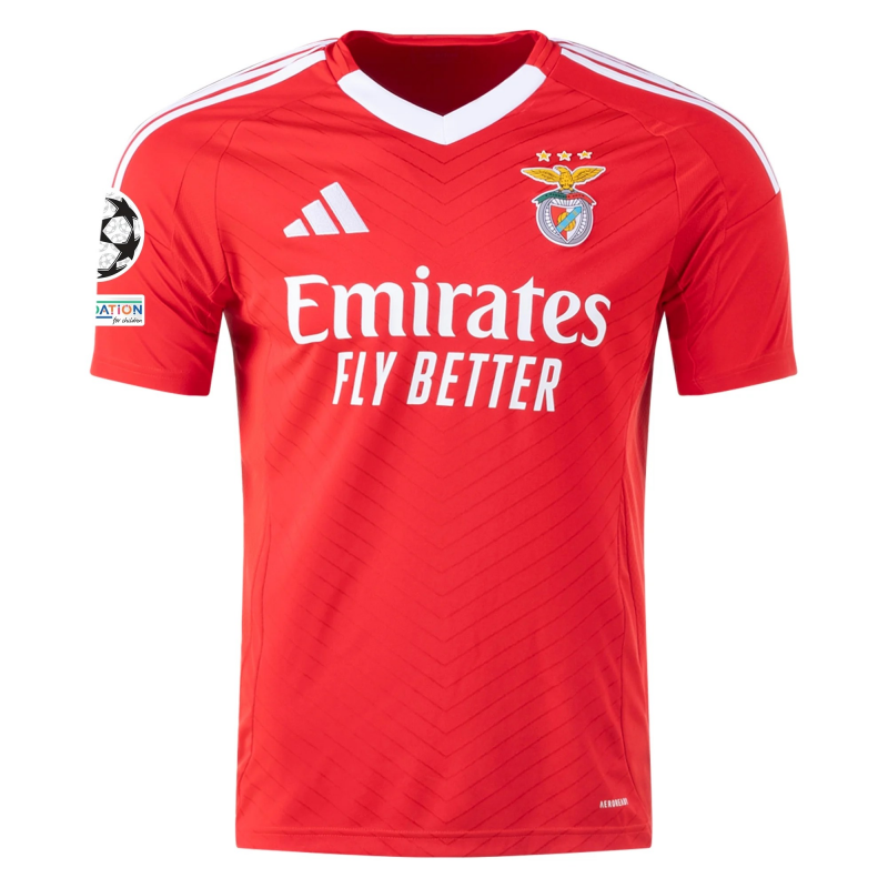 Benfica 24/25 UCL Home Jersey By Adidas Benfica 24/25 UCL Home Jersey By Adidas