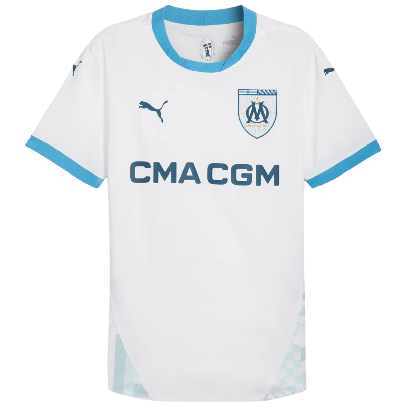 Olympique Marseille Jersey – 24/25 Authentic Home Kit