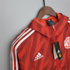 Manchester United Windbreaker Jacket – Red/Black Manchester United Windbreaker Jacket – Red/Black