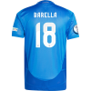 Nicolò Barella – Italy 24/25 Authentic Home Jersey Nicolò Barella – Italy 24/25 Authentic Home Jersey
