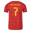 Kevin De Bruyne Belgium 2026/27 Adidas Authentic Home Jersey Kevin De Bruyne Belgium 2026/27 Adidas Authentic Home Jersey