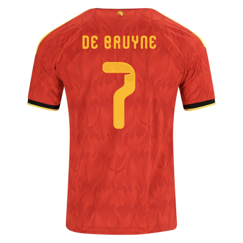 Kevin De Bruyne Belgium 2026/27 Adidas Home Jersey Kevin De Bruyne Belgium 2026/27 Adidas Home Jersey