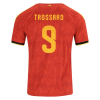 Leandro Trossard Belgium 2026/27 Adidas Home Jersey Leandro Trossard Belgium 2026/27 Adidas Home Jersey
