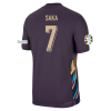 Bukayo Saka – England 24/25 Authentic Away Jersey