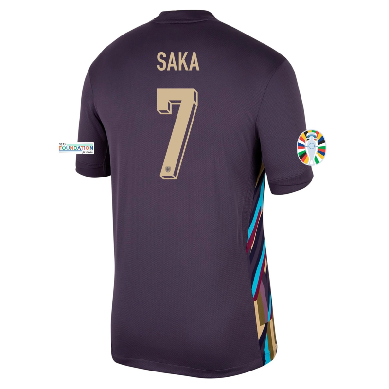 Bukayo Saka – England 24/25 Away Jersey Bukayo Saka – England 24/25 Away Jersey