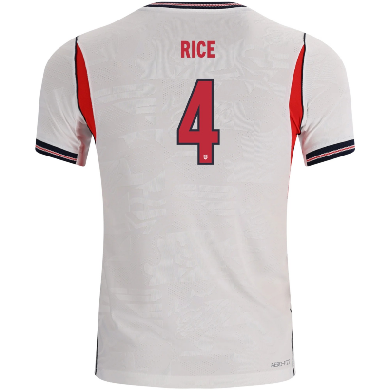 Declan Rice England 2026/27 Nike Youth Home Jersey Declan Rice England 2026/27 Nike Youth Home Jersey