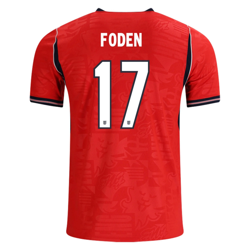 Phil Foden England 2026/27 Nike Away Jersey Phil Foden England 2026/27 Nike Away Jersey