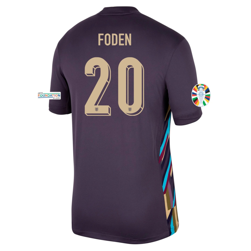 Phil Foden – England 24/25 Authentic Away Jersey