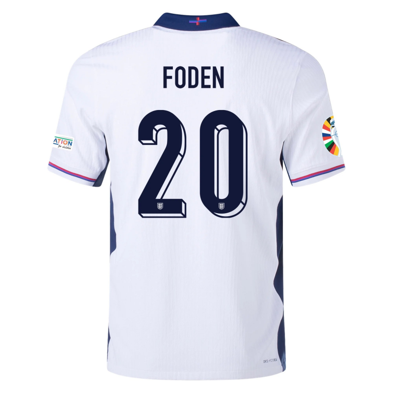 Phil Foden – England 24/25 Authentic Home Jersey Phil Foden – England 24/25 Authentic Home Jersey