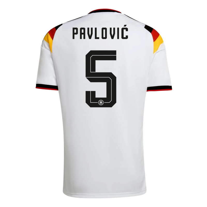 Aleksandar Pavlović Germany 26/27 Home Jersey Aleksandar Pavlović Germany 26/27 Home Jersey