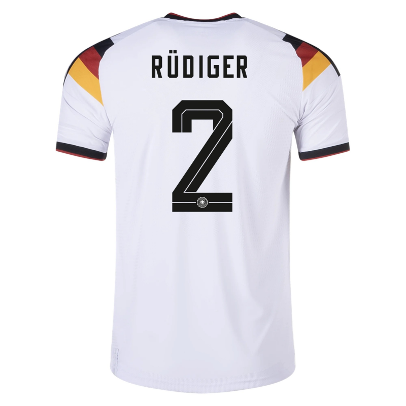Antonio Rüdiger Germany 26/27 Authentic Home Jersey Antonio Rüdiger Germany 26/27 Authentic Home Jersey
