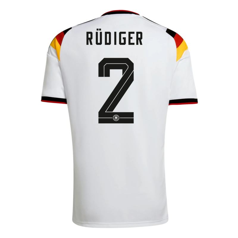 Antonio Rüdiger Germany 26/27 Home Jersey Antonio Rüdiger Germany 26/27 Home Jersey