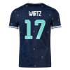 Florian Wirtz Germany 2026/27 Adidas Away Jersey Florian Wirtz Germany 2026/27 Adidas Away Jersey
