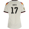 Florian Wirtz Germany 2026/27 Adidas Women’s Home Jersey
