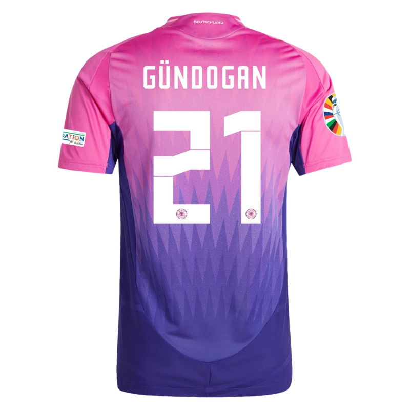 İlkay Gündoğan – Germany 24/25 Authentic Away Jersey İlkay Gündoğan – Germany 24/25 Authentic Away Jersey