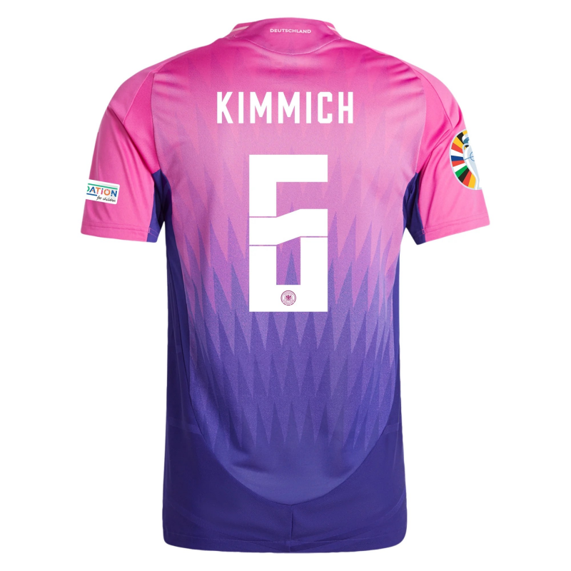 Joshua Kimmich – Germany 2024 Authentic Away Jersey Joshua Kimmich – Germany 2024 Authentic Away Jersey