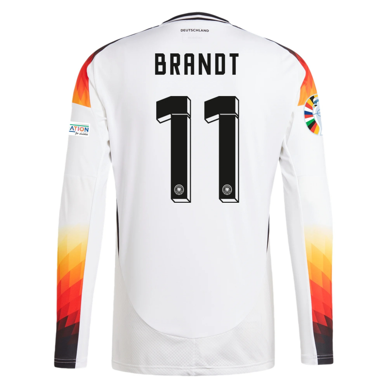 Julian Brandt – Germany 24/25 Home Jersey – Long Sleeve