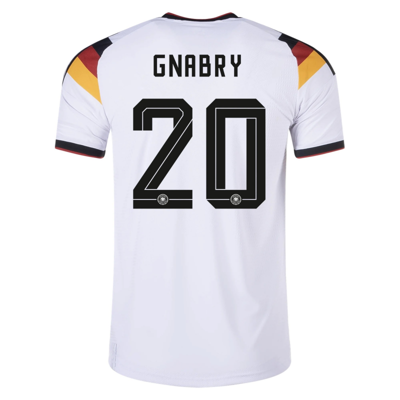 Serge Gnabry Germany 26/27 Authentic Home Jersey Serge Gnabry Germany 26/27 Authentic Home Jersey