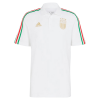 Italy DNA 3-Stripes Polo Shirt – White Italy DNA 3-Stripes Polo Shirt – White