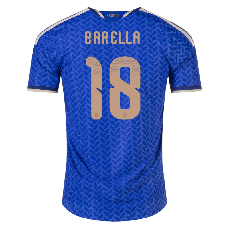 Nicolò Barella Italy 26/27 Authentic Home Jersey Nicolò Barella Italy 26/27 Authentic Home Jersey