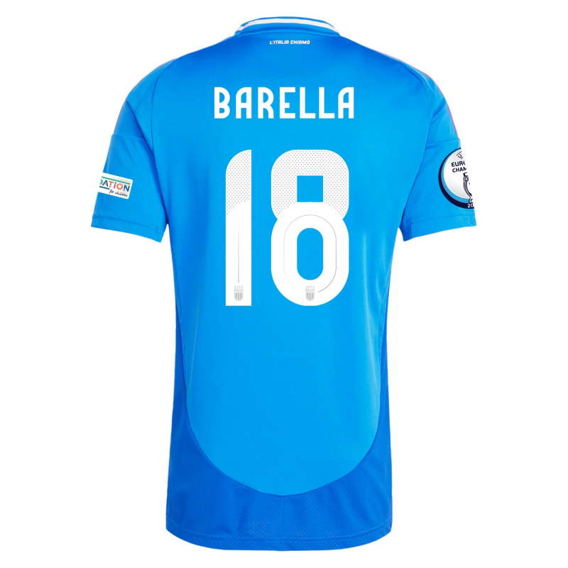 Nicolò Barella – Italy 2024 Home Jersey Nicolò Barella – Italy 2024 Home Jersey