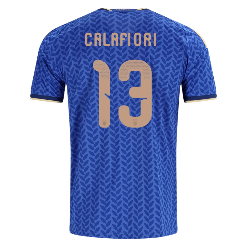 Riccardo Calafiori Italy 26/27 Home Jersey Riccardo Calafiori Italy 26/27 Home Jersey