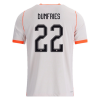 Denzel Dumfries Netherlands 2026/27 Nike Authentic Away Jersey Denzel Dumfries Netherlands 2026/27 Nike Authentic Away Jersey