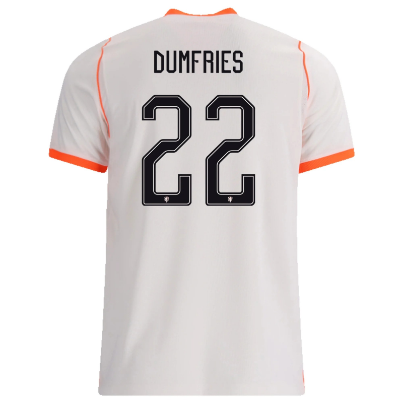 Denzel Dumfries Netherlands 2026/27 Nike Away Jersey Denzel Dumfries Netherlands 2026/27 Nike Away Jersey