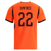 Denzel Dumfries Netherlands 2026/27 Nike Home Jersey Denzel Dumfries Netherlands 2026/27 Nike Home Jersey