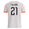 Frenkie De Jong Netherlands 2026/27 Nike Authentic Away Jersey Frenkie De Jong Netherlands 2026/27 Nike Authentic Away Jersey