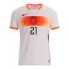 Frenkie De Jong Netherlands 2026/27 Nike Authentic Away Jersey Frenkie De Jong Netherlands 2026/27 Nike Authentic Away Jersey