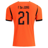 Frenkie De Jong Netherlands 2026/27 Nike Authentic Home Jersey Frenkie De Jong Netherlands 2026/27 Nike Authentic Home Jersey