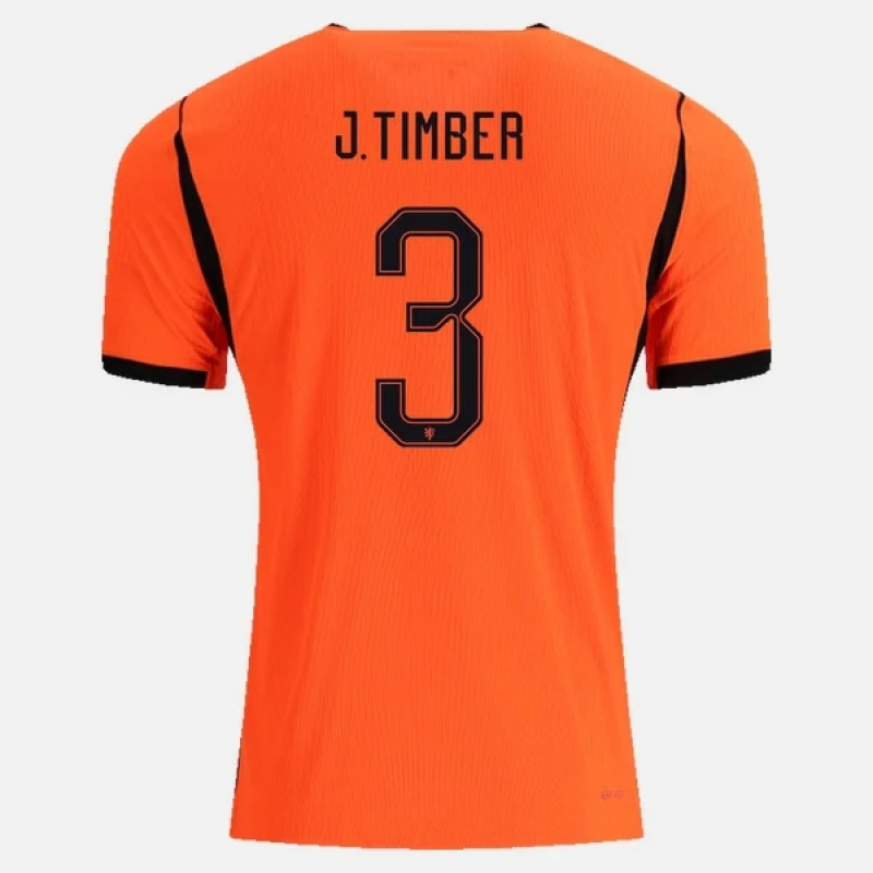 Jurrien Timber Netherlands 2026/27 Nike Home Jersey Jurrien Timber Netherlands 2026/27 Nike Home Jersey