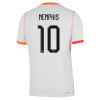 Memphis Depay Netherlands 2026/27 Nike Authentic Away Jersey Memphis Depay Netherlands 2026/27 Nike Authentic Away Jersey