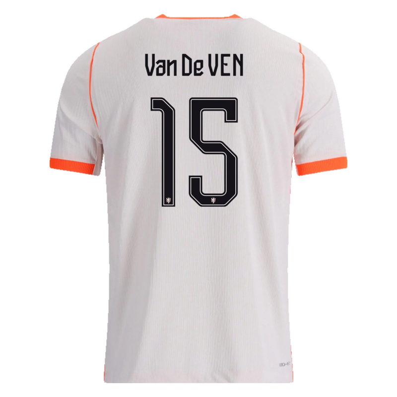 Micky Van De Ven Netherlands 2026/27 Nike Authentic Away Jersey