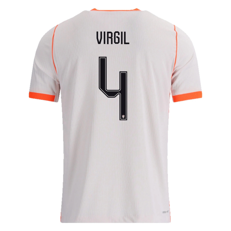 Virgil Van Dijk Netherlands 2026/27 Nike Authentic Away Jersey