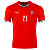 Diogo Jota Portugal 25/26 Home Jersey Diogo Jota Portugal 25/26 Home Jersey
