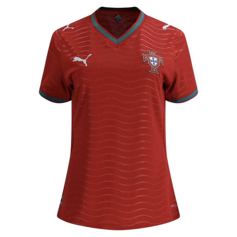 Portugal 2026/27 Puma Women’s Home Jersey Portugal 2026/27 Puma Women’s Home Jersey