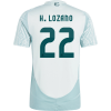 Hirving Lozano Mexico 24/25 Authentic Away Jersey