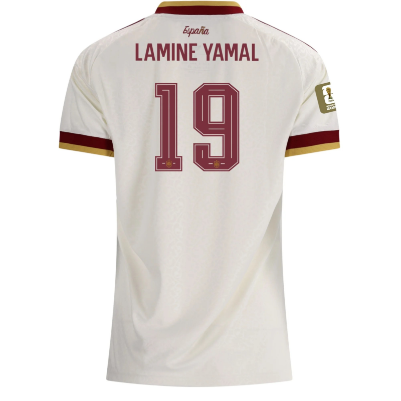 Lamine Yamal Spain 2026/27 Adidas Women’s Away Jersey