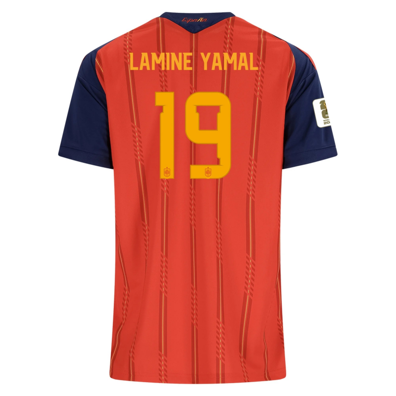 Lamine Yamal Spain 2026/27 Adidas Women’s Home Jersey
