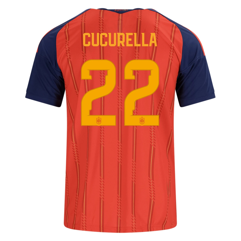 Marc Cucurella Spain 26/27 Home Jersey Marc Cucurella Spain 26/27 Home Jersey