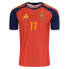 Nico Williams Spain 26/27 Authentic Home Jersey Nico Williams Spain 26/27 Authentic Home Jersey